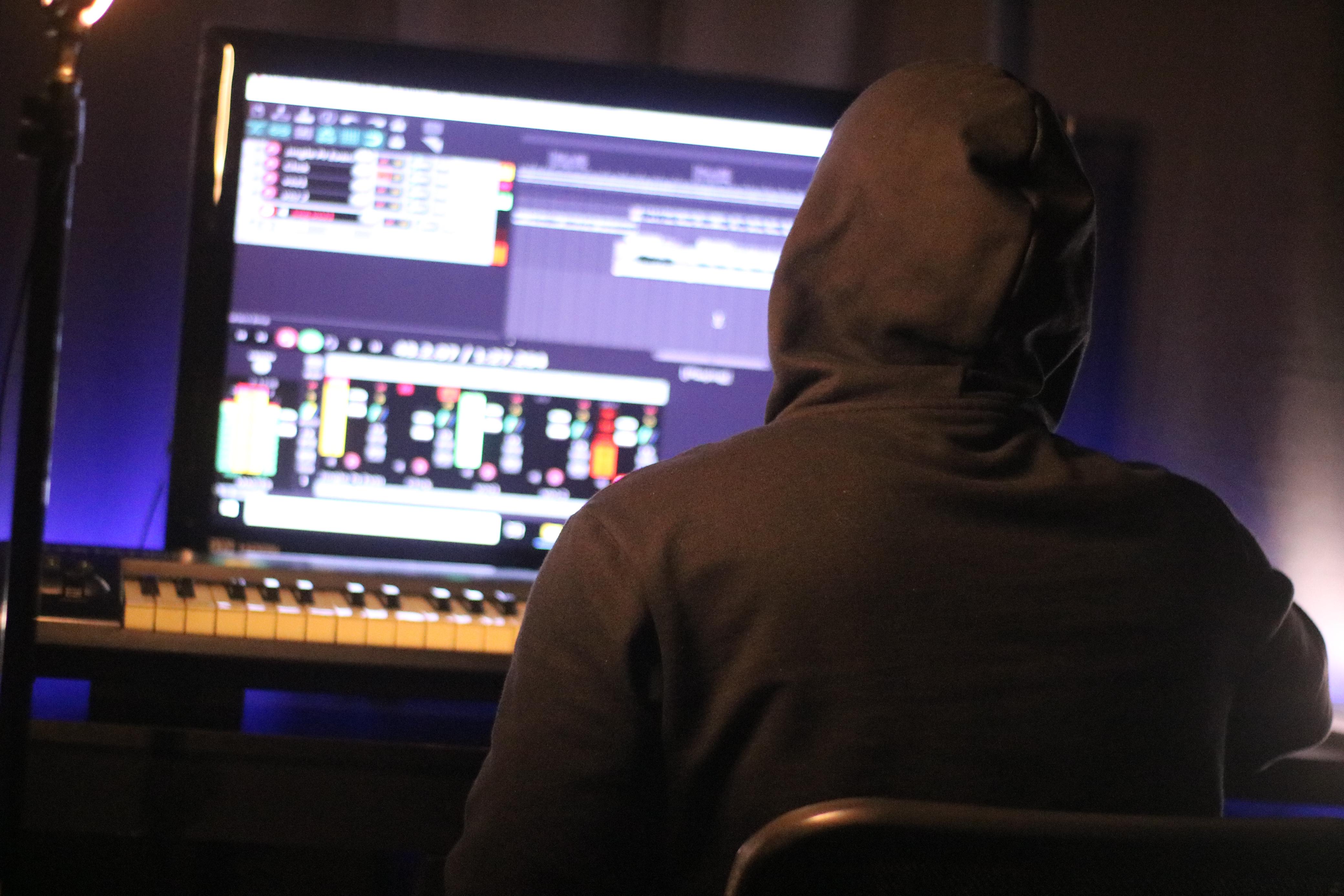 Gravação em estúdio no serviço Show Pro